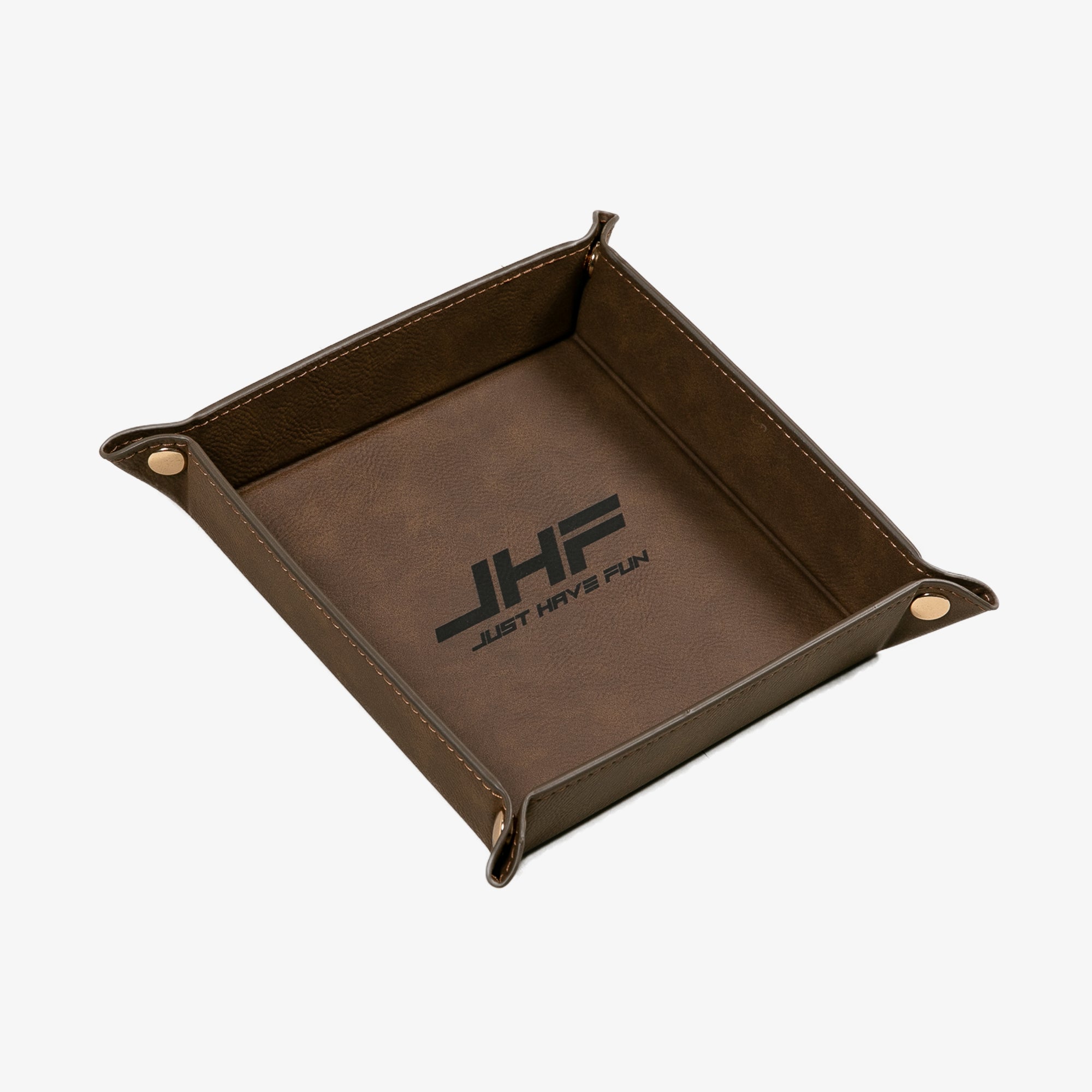 JHF leather tray